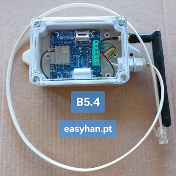 easyhan.pt Easy HAN B5 Medidor de energia, consumo e excedentes solar via porta HAN